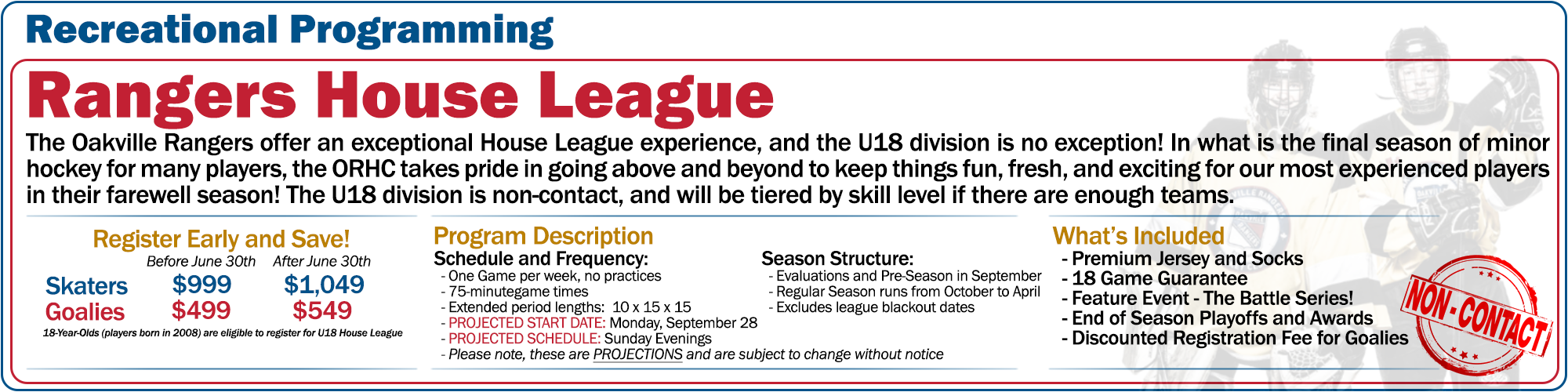 Recreational House League